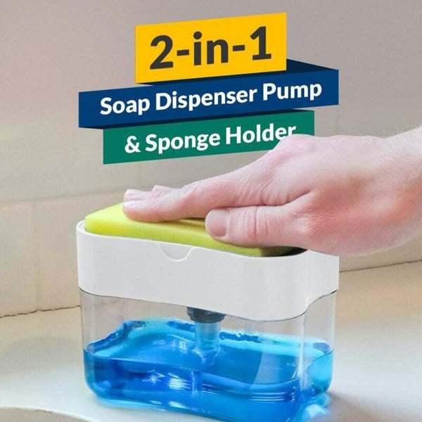 2-in-1 Soap Pump Dispenser