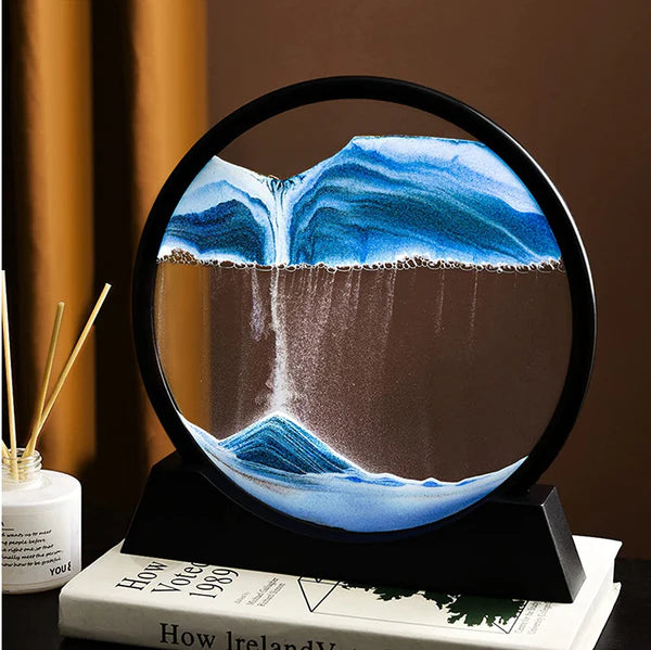 3d Moving Sandscapes Frame | 7 Inch Sand Lamp