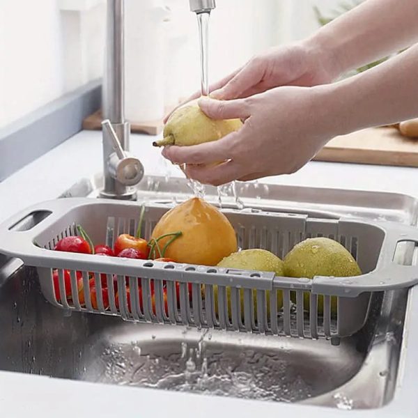 Adjustable Sink Drainer Tray