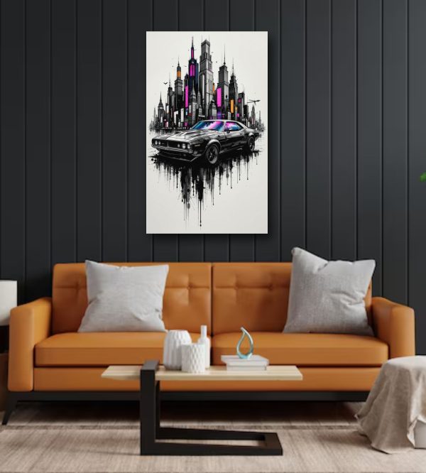 Metal Wall Art & Car Design Metal Printed Wall Decor