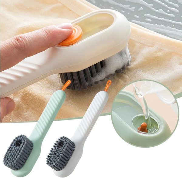 Multi-purpose Automatic Liquid Long Handle Cleaning Brush